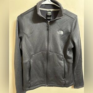 The North Face Gray Agave Full-Zip Jacket